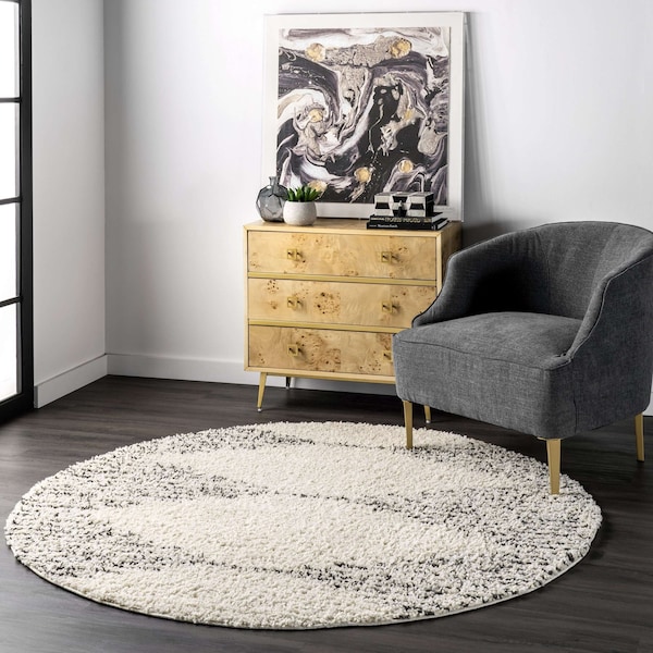 Nuloom Scarlette Abstract Diamond Shag Area Rug 6ft GCDX09A-R606 - main